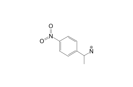 1-(4-nitrophenyl)ethylazanium