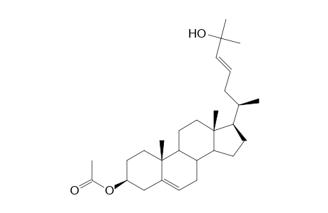 Cholesta-5,23-diene-3,25-diol, 3-acetate, (3.beta.,23E)-