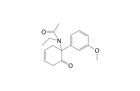 Methoxetamine-M (HO-alkyl) -H2O AC