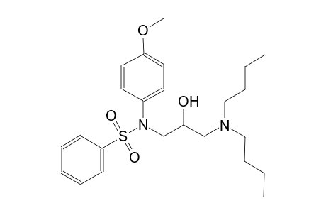 benzenesulfonamide, N-[3-(dibutylamino)-2-hydroxypropyl]-N-(4-methoxyphenyl)-