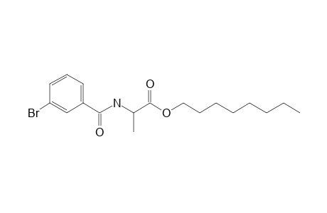 L-Alanine, N-(3-bromobenzoyl)-, octyl ester