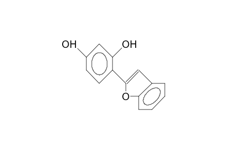 2-(2',4'-Dihydroxy-phenyl)-benzofuran;4-(benzofuran-2-yl)-benzene-1,3-diol