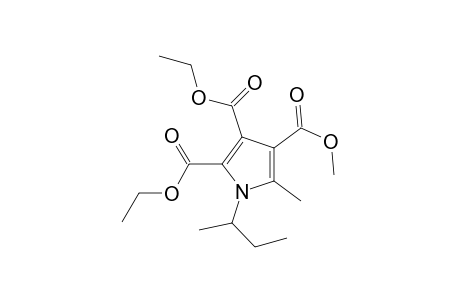 2,3-Diethyl 4-methyl 1-sec-butyl-5-methyl-1H-pyrrole-2,3,4-tricarboxylate