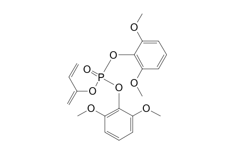 Phosphoric acid, bis(2,6-dimethoxyphenyl) 1-methylene-2-propenyl ester