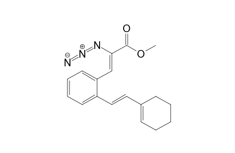 Methyl .alpha.-azido-2-[2'-(1'-cyclohexenyl)vinyl]cinnamate