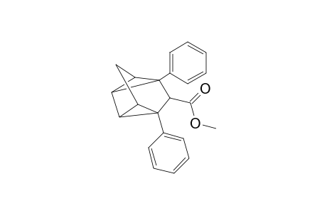 3-Methoxycarbonyl-2,4-diphenyltetracyclo[3.3.0.0(2,8).0(4,6)]octane
