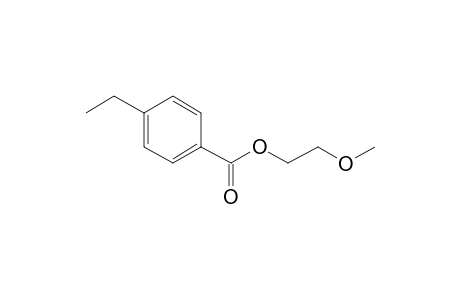 4-Ethylbenzoic acid, 2-methoxyethyl ester