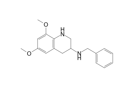 3-Benzylamino-6,8-dimethoxy-1,2,3,4-tetrahydroquinoline