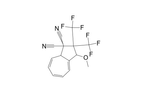 1,2,3,8a-tetrahydro-3-methoxy-2,2-bis(trifluormethyl)-1,1-azulendicarbonitril