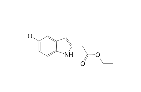 Ethyl (5'-methoxy-1H-indol-2'-yl)-acetate