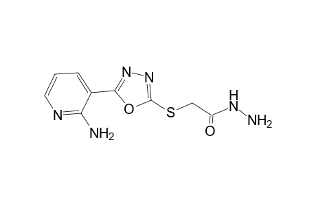 5-(2-Amino-3-pyridyl)-2-carbazylmethylthio-1,3,4-oxadiazole