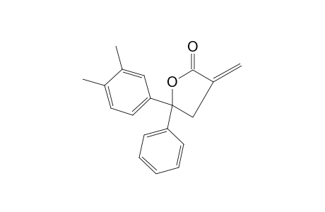 dihydro-3-methylene-5-phenyl-5-(3,4-xylyl)-2(3H)-furanone