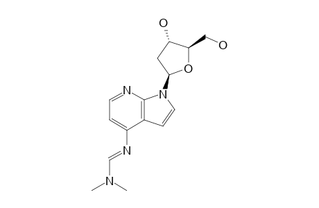 1-(2'-DEOXY-BETA-D-ERYTHRO-PENTOFURANOSYL)-4-([(DIMETHYLAMINO)-METHYLIDENE]-AMINO)-1H-PYRROLO-[2,3-B]-PYRIDINE
