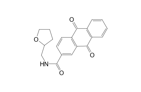 2-Anthracenecarboxamide, 9,10-dihydro-9,10-dioxo-N-[(tetrahydro-2-furanyl)methyl]-