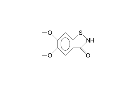 5,6-Dimethoxy-1,2-benzisothiazol-3(2H)-one