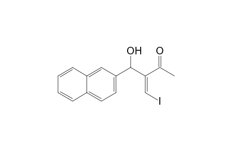 3-[Hydroxy(2-naphthyl)methyl]-4-iodo-(Z)-3-buten-2-one