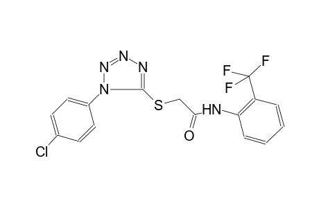 acetamide, 2-[[1-(4-chlorophenyl)-1H-tetrazol-5-yl]thio]-N-[2-(trifluoromethyl)phenyl]-
