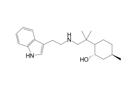 (1S,5R) 5-Methyl-2-[N-(2-indol-3-ylethyl)amino-1,1-dimethylethyl]cyclohexanol