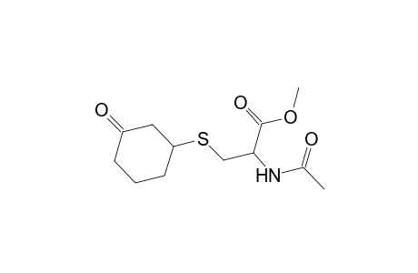 Methyl 2-(acetylamino)-3-[(3-oxocyclohexyl)sulfanyl]propanoate