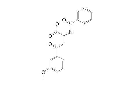 2-BENZAMIDO-4-(3-METHOXYPHENYL)-4-OXOBUTYRIC-ACID
