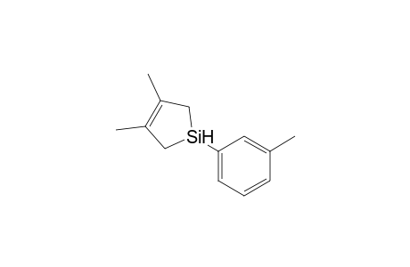 3,4-Dimethyl-1-(m-tolyl)-1-silacyclopent-3-ene