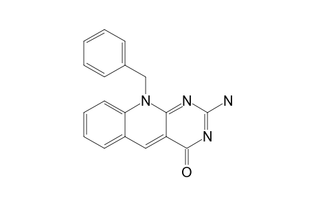 2-AMINO-10-BENZYLPYRIMIDO-[4,5-B]-QUINOLIN-4(10H)-ONE