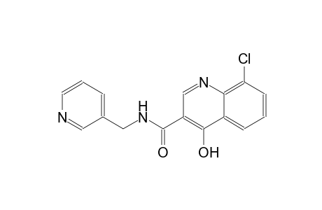 3-quinolinecarboxamide, 8-chloro-4-hydroxy-N-(3-pyridinylmethyl)-