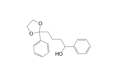 2-(4-Hydroxy-4-phenylbutyl)-2-phenyl-1,3-dioxolane