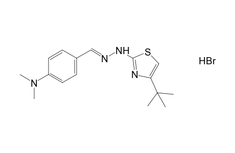 p-(dimethylamino)benzaldehyde, (4-tert-butyl-2-thiazolyl)hydrazone, monohydrobromide