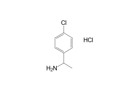 p-chloro-α-methylbenzylamine, hydrochloride