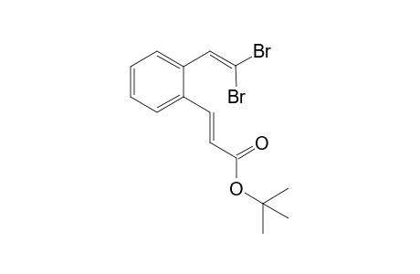 (E)-tert-butyl 3-(2-(2,2-dibromovinyl)phenyl)acrylate
