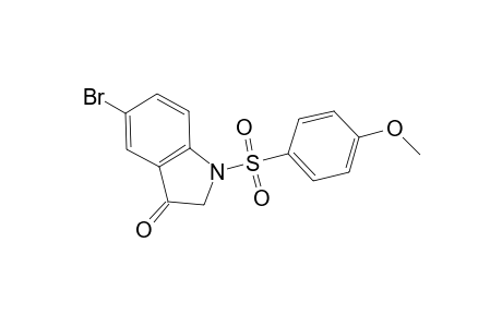 5-Bromanyl-1-(4-methoxyphenyl)sulfonyl-2H-indol-3-one