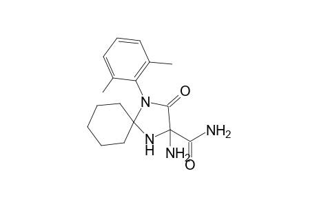 1-(2',6'-Dimethylphenyl)-3-amino-3-carbamoyl-1,4-diazaspiro[4.5]decan-2-one