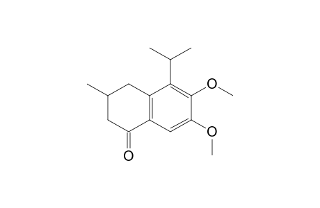 3,4-DIHYDRO-5-ISOPROPYL-6,7-DIMETHOXY-3-METHYL-1(2H)-NAPHTHALENONE