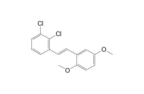 1,2-Dichloro-3-[(E)-2-(2,5-dimethoxyphenyl)ethenyl]benzene