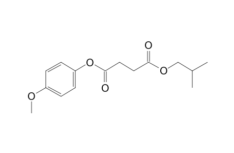 Succinic acid, isobutyl 4-methoxyphenyl ester