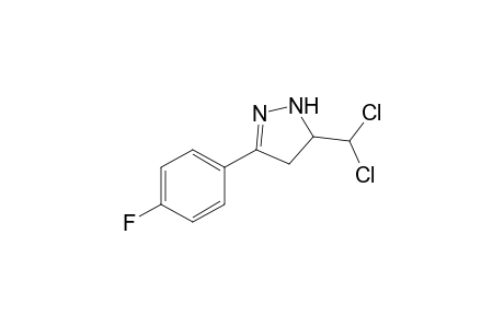 5-Dichloromethyl-3-(4-fluorophenyl)-2-pyrazoline