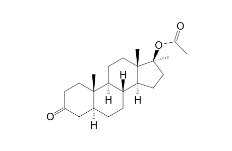 5α-Androstan-17α-methyl-17β-ol-3-one acetate