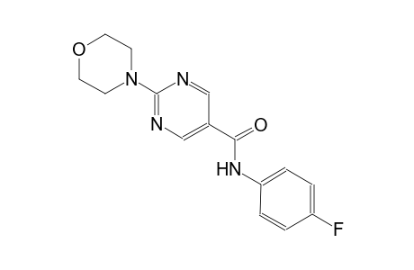 5-pyrimidinecarboxamide, N-(4-fluorophenyl)-2-(4-morpholinyl)-