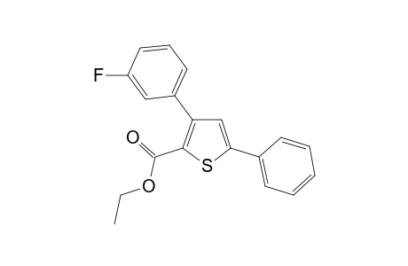 Ethyl 3-(3-fluorophenyl)-5-phenylthiophene-2-carboxylate