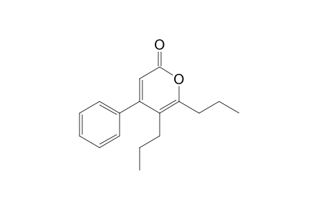 4-Phenyl-5,6-dipropyl-2-pyranone