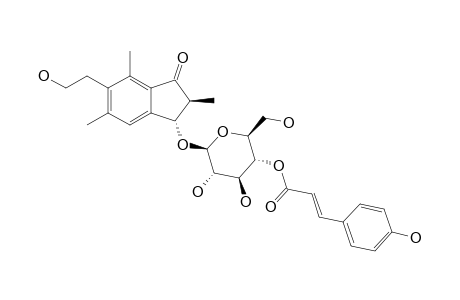 MULTIFIDOSIDE_A;(2-S,3-S)-PTEROSIN_C_3-O-BETA-(4'-PARA-COUMAROYL)-GLUCOPYRANOSIDE