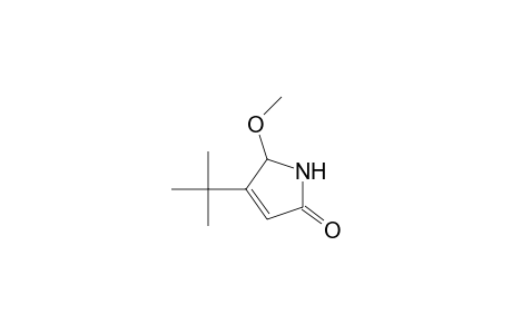 2H-Pyrrol-2-one, 4-(1,1-dimethylethyl)-1,5-dihydro-5-methoxy-