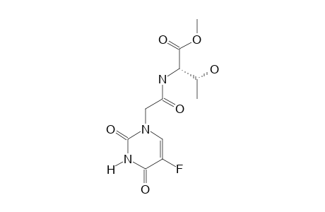 (2S,3S)-METHYL-2-[2-(5-FLUORO-2,4-DIOXO-3,4-DIHYDROPYRIMIDIN-1(2H)-YL)-ACETAMIDO]-3-HYDROXYBUTANOATE