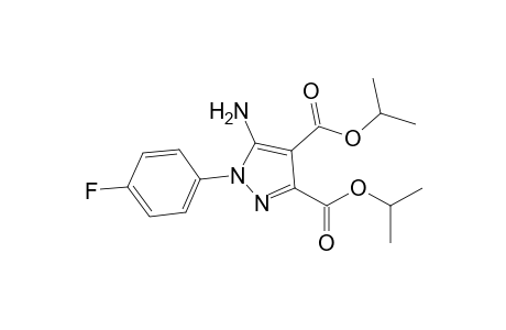 Di-i-propyl 5-Amino-1-(p-fluorophenyl)pyrazole-3,4-dicarboxylate
