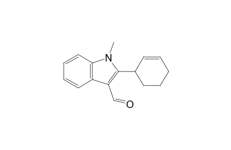 2-(Cyclohex-2-enyl)-1-methyl-1H-indole-3-carbaldehyde