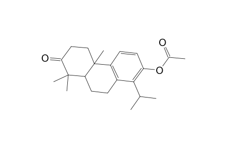 Podocarpa-8,11,13-trien-3-one, 13-hydroxy-14-isopropyl-, acetate
