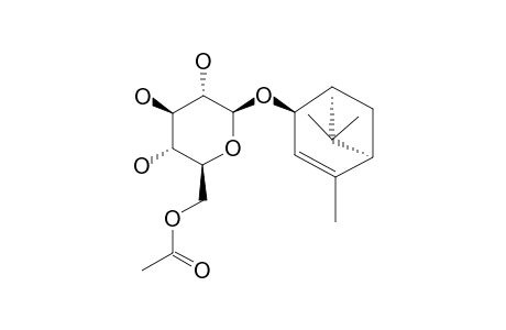 (-)-TRANS-VERBENOL-BETA-D-GLUCOPYRANOSIDE-6'-ACETATE
