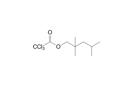 trichloroacetic acid, 2,2,4-trimethylpentyl ester