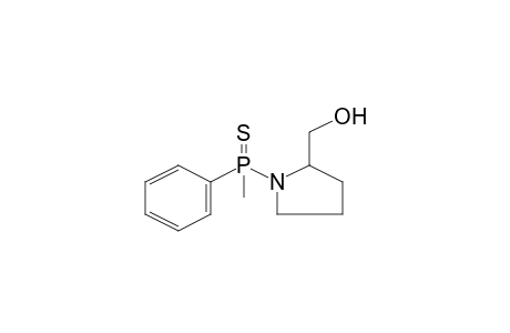 Phosphine sulfide, (methyl)(phenyl)[2-(hydroxymethyl)-1-pyrrolidinyl]-